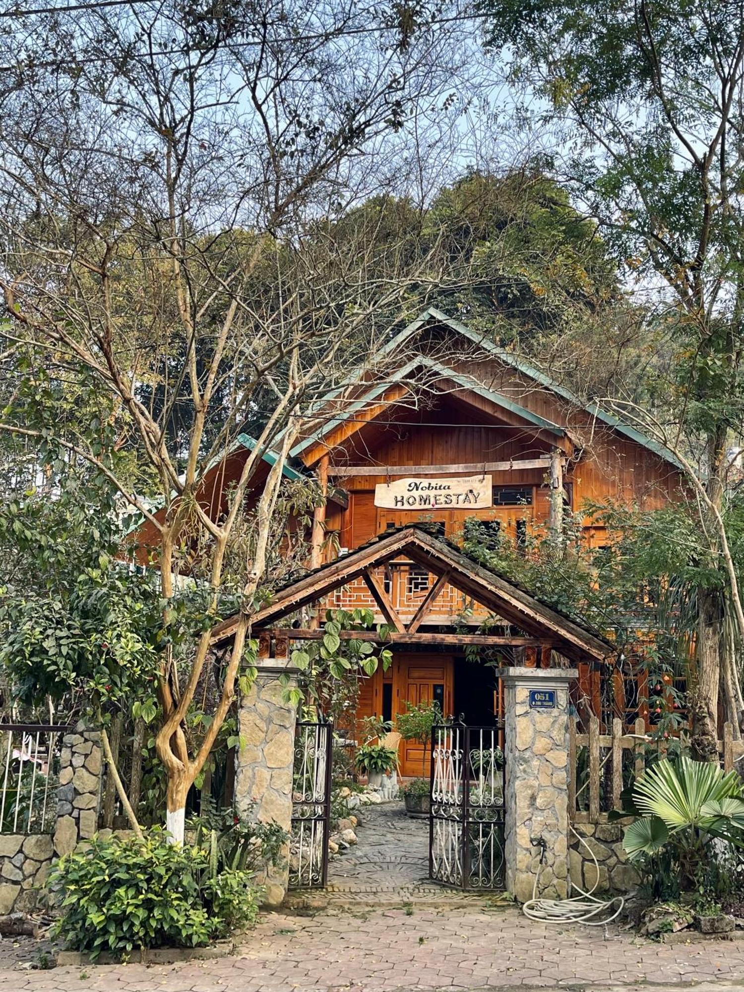 Nobita Homestay Bac Ha Exterior photo